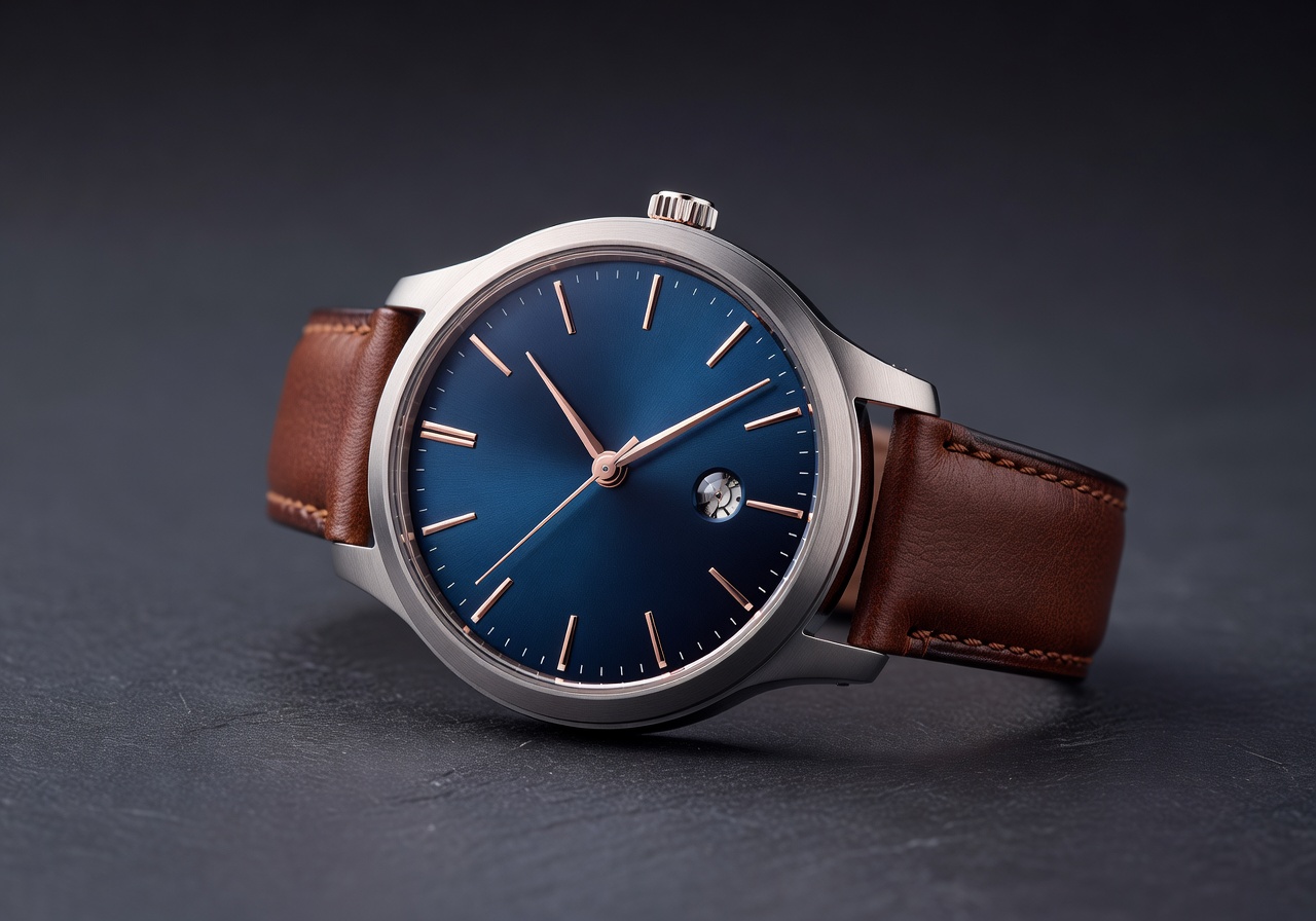 Glintarvex Classic Automatic Watch with Sapphire Crystal